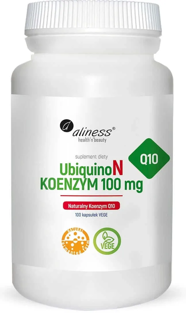 UbiquinoN Natural KOENZYM Q10 100mg x 100 capsule vegeta Aliness — preț și oferte