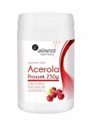Acerola pulbere 250 g Vitamina C naturală Aliness