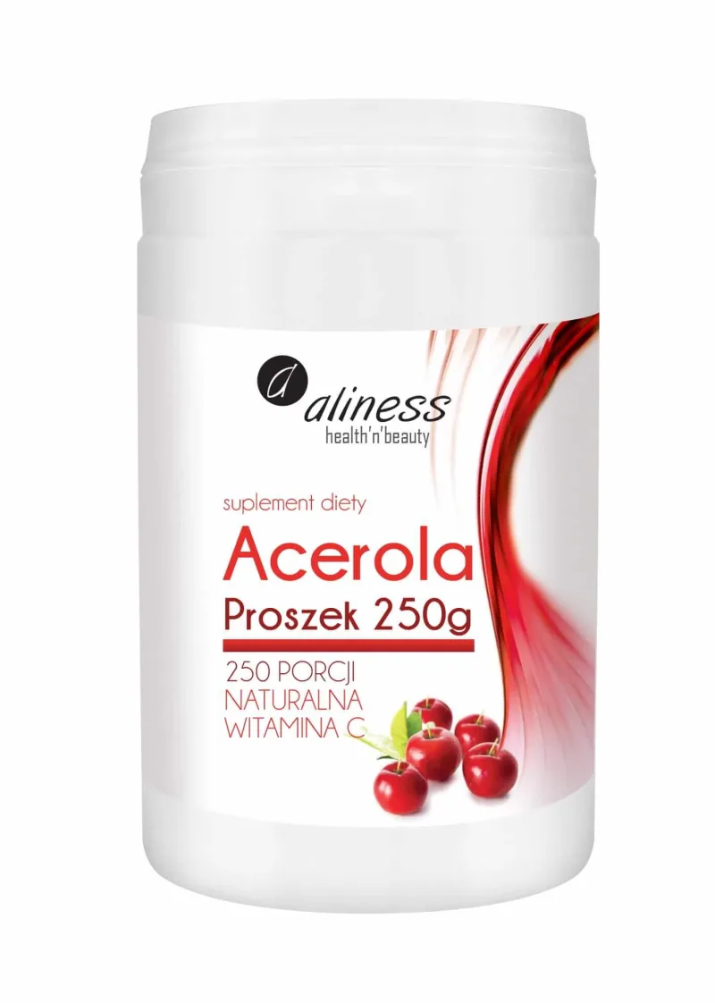 Acerola pulbere 250 g Vitamina C naturală Aliness — preț și oferte