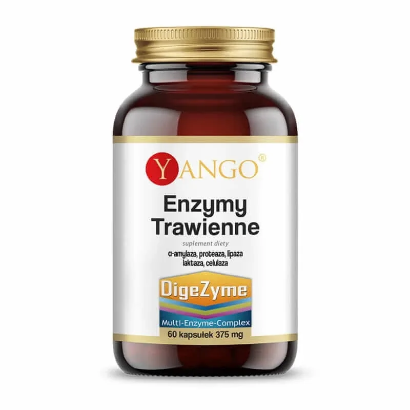 Enzime digestive Digezyme 60 capsule, Yango — preț și oferte