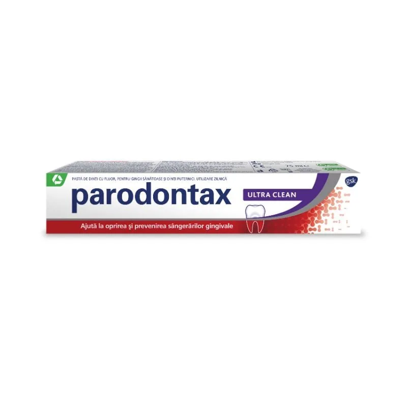 Pasta de dinti Ultra Clean Parodontax, 75 ml, Gsk — preț și oferte