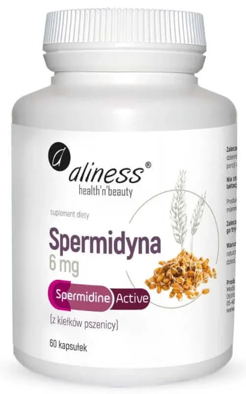 Spermidină activă 6 mg, 60 capsule vegetale Aliness — preț și oferte