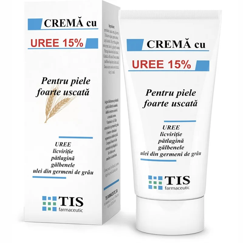 Crema uree 15% x 50ml (Tis) TIS FARMACEUTIC SA — preț și oferte