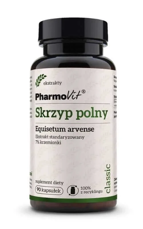 Extract de coada calului standardizat 7% silice 90 capsule Pharmovit Classic — preț și oferte