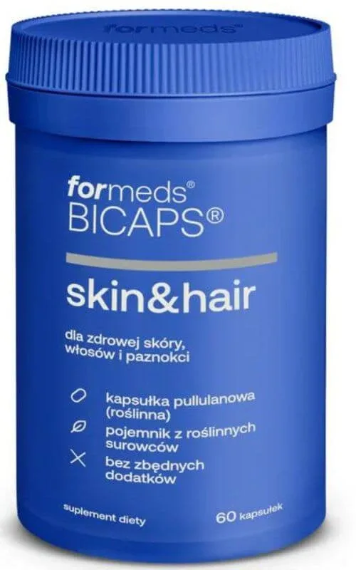 Bicaps Skin & Hair 60 capsule ForMeds — preț și oferte