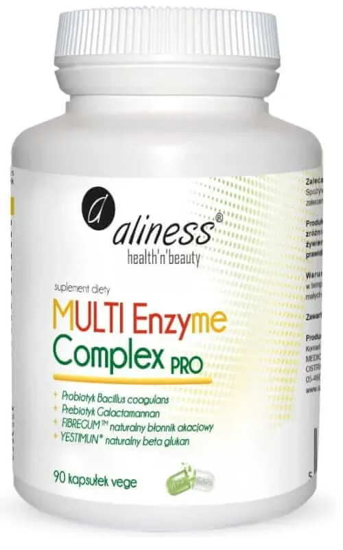 MULTI Enzyme Complex PRO Multi plante enzime digestive 90 capsule — preț și oferte