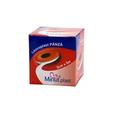 Leucoplast panza Minut 5cm x 5m x 1buc — preț și oferte