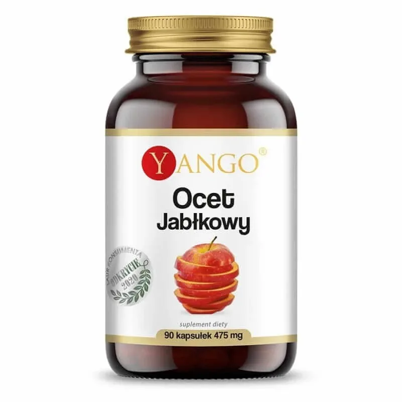 Oțet de cidru de mere - 90 capsule - Yango — preț și oferte