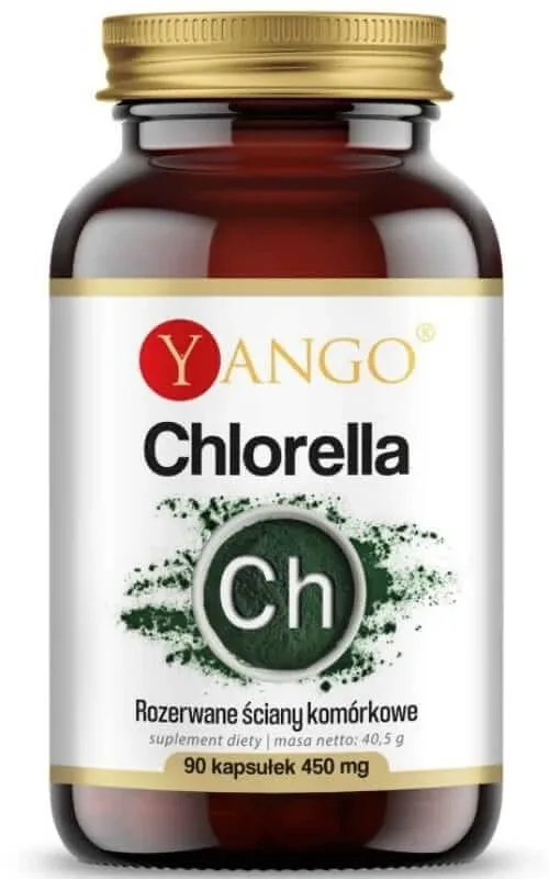Chlorella cu pereți celulari rupți 90 capsule Yango — preț și oferte
