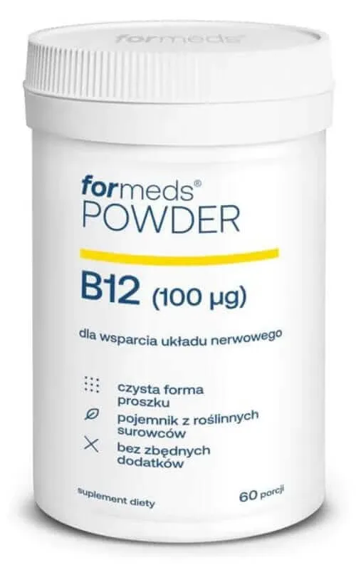 B12 POWDER vitamina B12 (60 porții) Formeds — preț și oferte