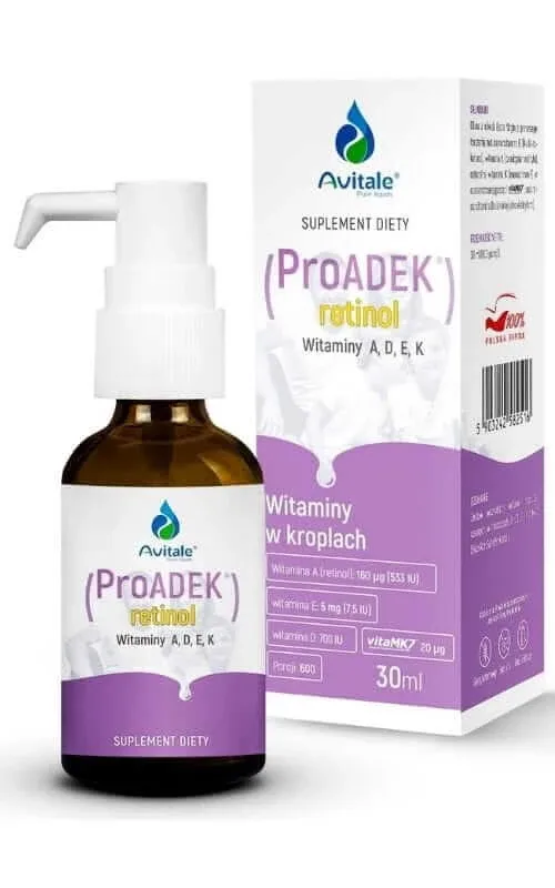 Vitamina ProAdek (Retinol) 30 ml Avitale — preț și oferte