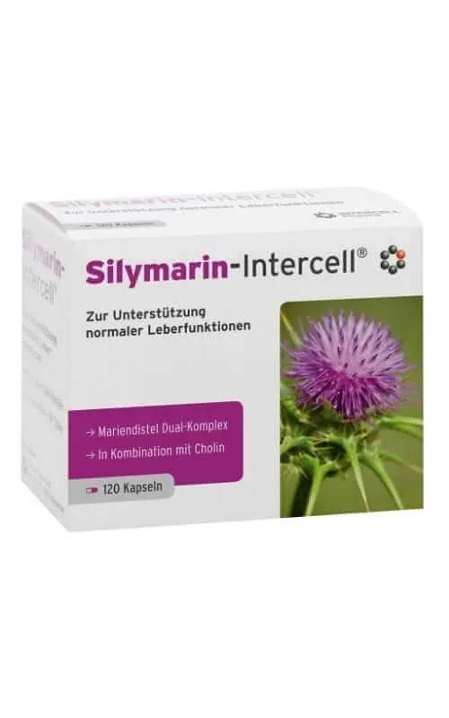 Silymarin-Intercell (suport hepatic) 120 capsule, Intercell — preț și oferte