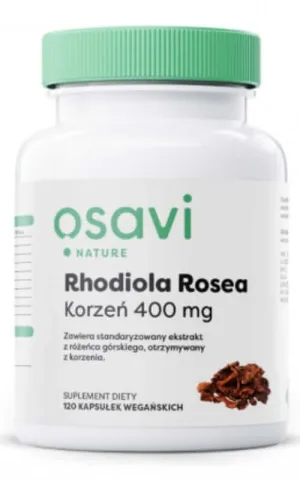 Rhodiola Rosea rădăcină 400mg 120 capsule Osavi