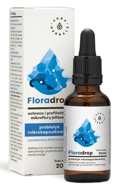 Floradrop - Lactobacillus Rhamnosus GG - Probiotic (20ml) Aura Herbals — preț și oferte