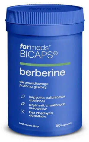 Bicaps Berberine HCL 60 capsule - Formeds