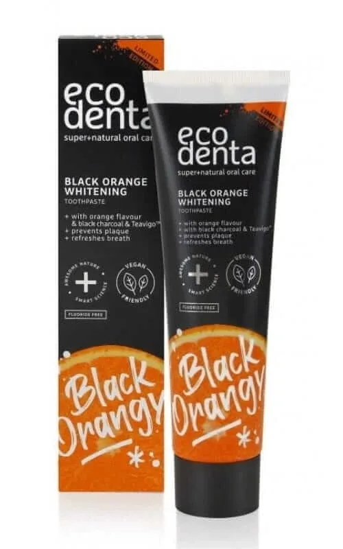Pastă de dinți albitoare Black Orangy 100ml, Ecodenta — preț și oferte