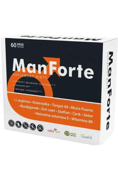 ManForte pentru bărbați 60 capsule Aliness — preț și oferte