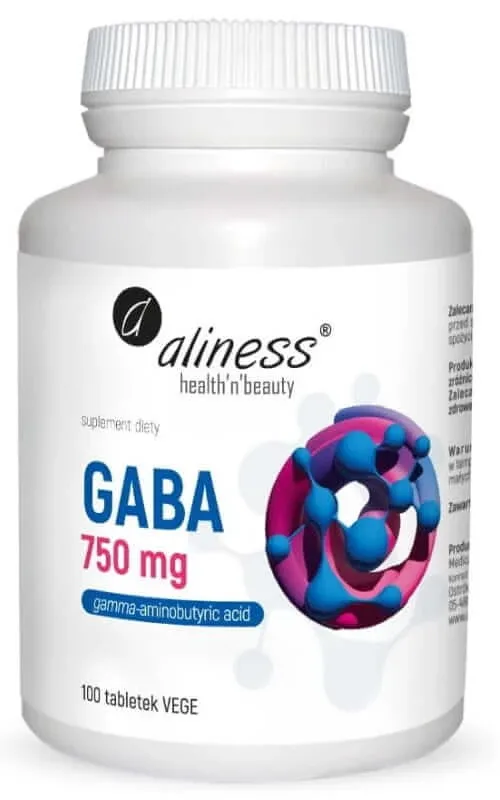 GABA (acid gamma amino butiric) 750 mg x 100 capsule Aliness — preț și oferte