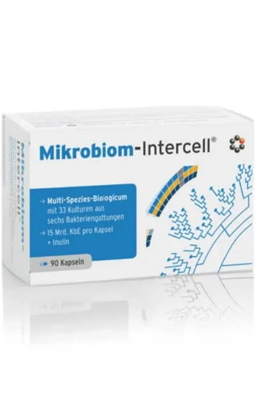 Microbiome 90 capsule Intercell Probiotic natural 33 tulpini Intercell — preț și oferte