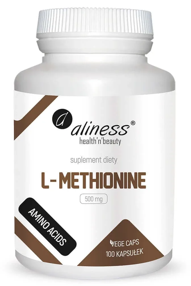 L-Metionină 500 mg 100 vcaps Aliness — preț și oferte