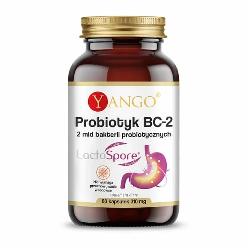 Probiotic BC-2 - 60 capsule, Yango — preț și oferte