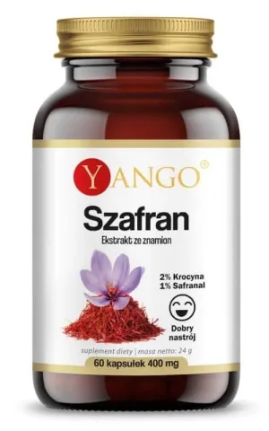 Extract de semințe de șofran 60 capsule Yango