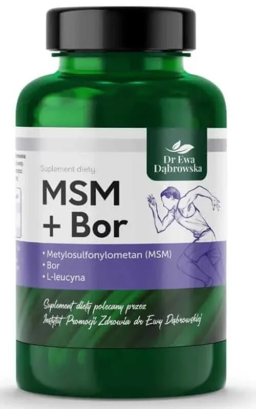 MSM + Boron 60 capsule Dr Ewa Dąbrowska — preț și oferte