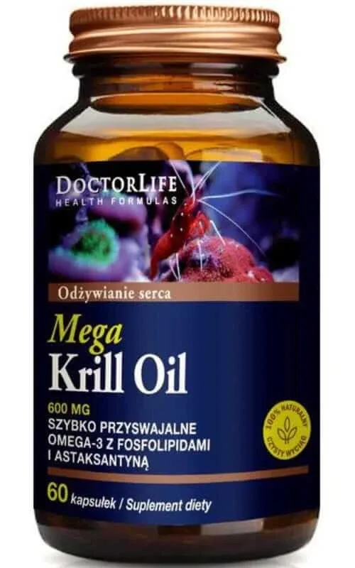 Doctor Life Mega Krill Oil 60 capsule — preț și oferte