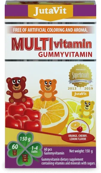 Jutavit Gummies multivitamine - copii 60 buc — preț și oferte