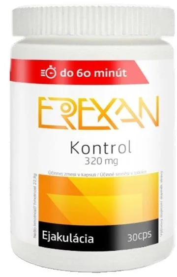 Erexan Kontrol 320 mg pentru bărbați 30 capsule — preț și oferte