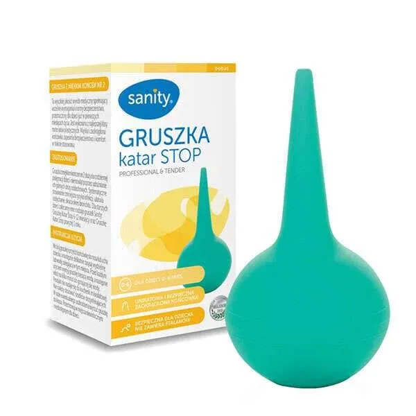 Sanity Catarrh Stop, perlat pentru copii 0-6 luni, nr. 2, cu vârf moale — preț și oferte