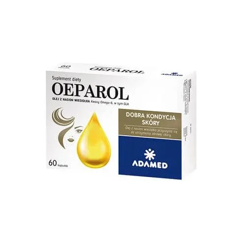 Oeparol, ulei de semințe de Evening Primrose, 60 capsule Adamed — preț și oferte