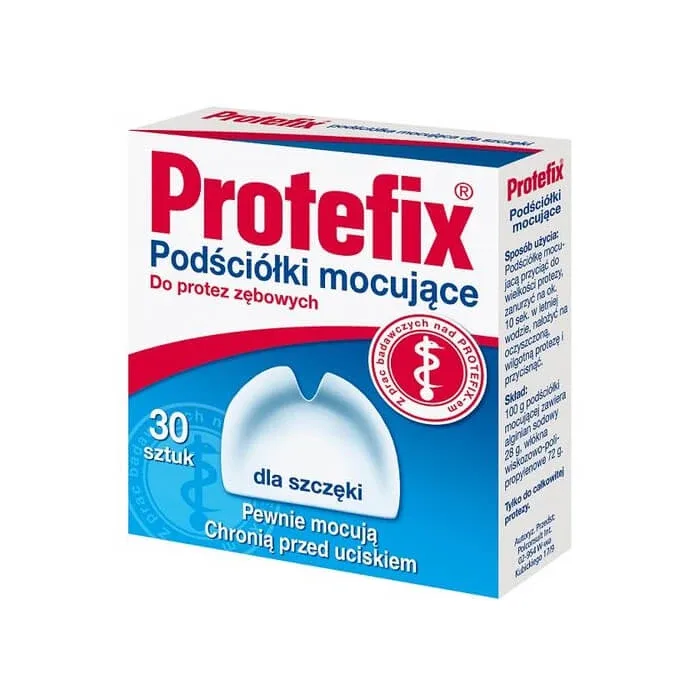 Protefix, plăcuțe de fixare pentru proteze, pentru maxilar, 30 bucăți — preț și oferte