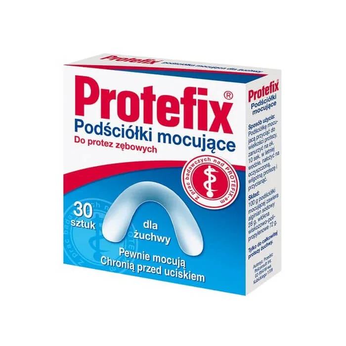 Protefix Foi adezive pentru proteze dentare, 30 bucăți, Alb — preț și oferte