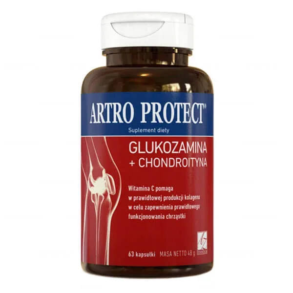 Artro Protect, glucozamină + condroitină, 63 capsule A-Z Medica — preț și oferte
