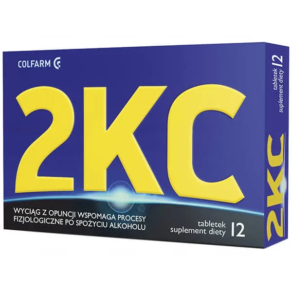 2 KC, 12 comprimate Colfarm — preț și oferte