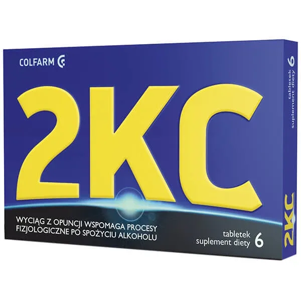 2 KC, 6 comprimate Colfarm — preț și oferte