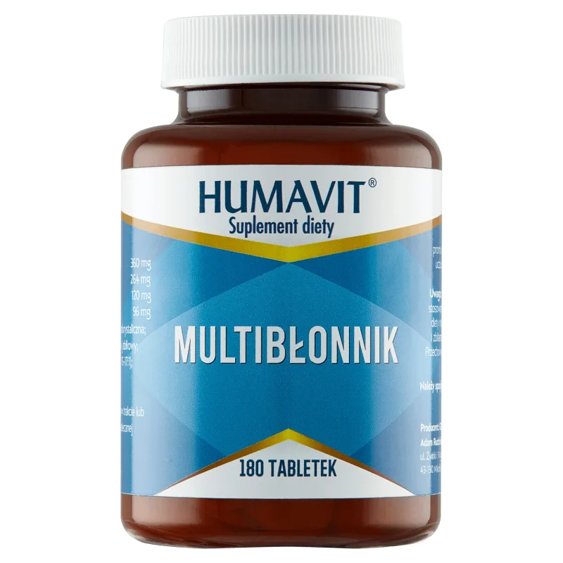 Humavit Multibibre, 180 comprimate — preț și oferte