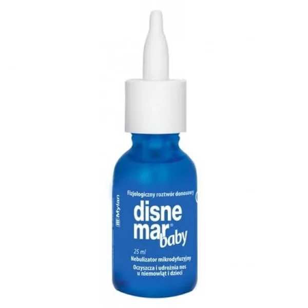 Disnemar Baby, spray nazal izotonic de la 0 la 4 ani, 25 ml Mylan — preț și oferte