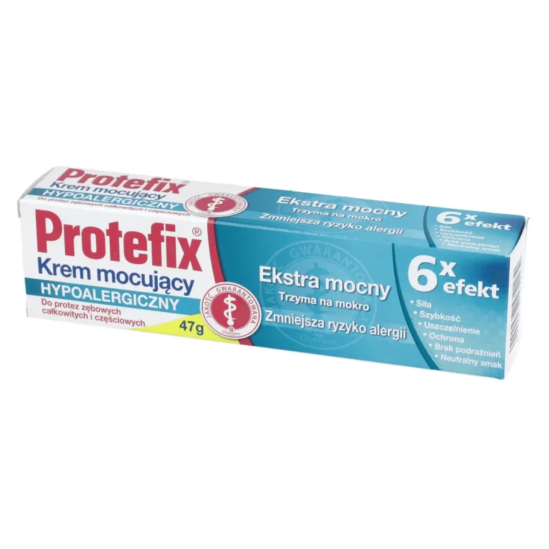 Protefix, cremă pentru fixarea protezelor, hipoalergenică, 47 g — preț și oferte