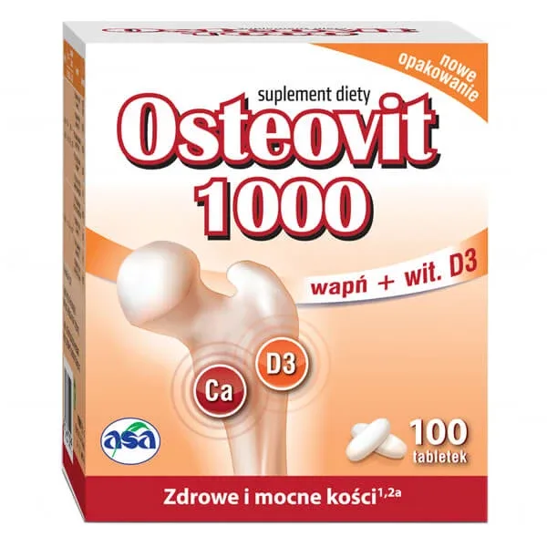 Asa Osteovit 1000, 100 comprimate — preț și oferte