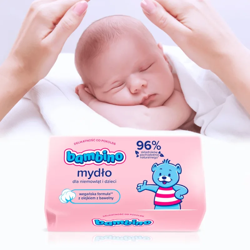 Bambino, săpun pentru bebeluși și copii din prima zi, 90 g — preț și oferte