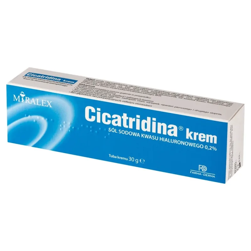 Cremă Cicatridina, sare de sodiu a acidului hialuronic, 30 g — preț și oferte