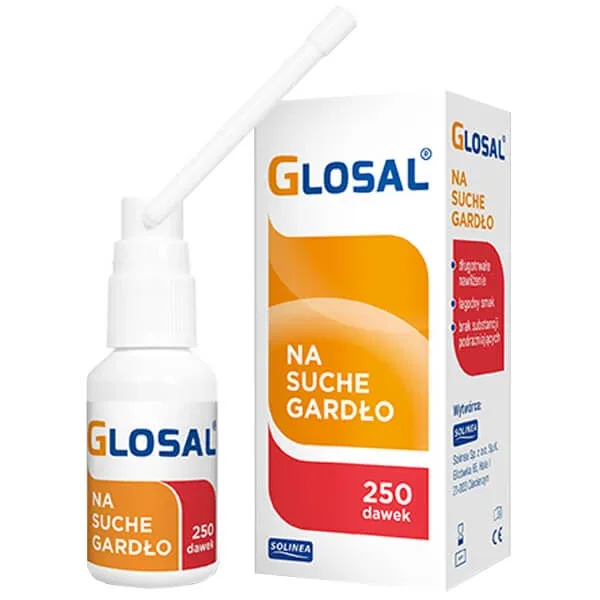 Glosal, spray pentru gât uscat, 25 ml Solinea — preț și oferte