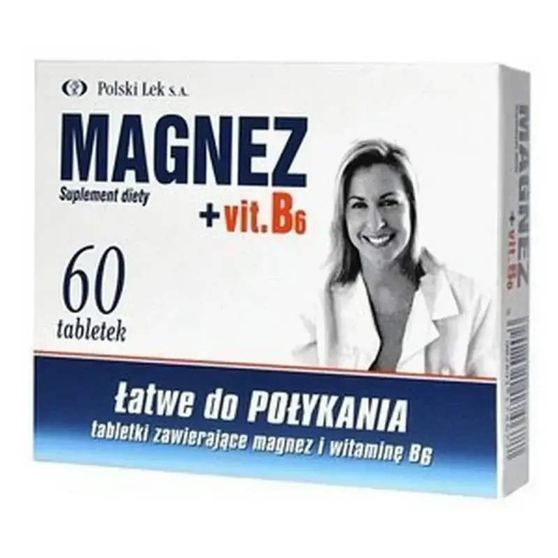 Magneziu + B6, 60 comprimate Lek Pharmaceuticals — preț și oferte