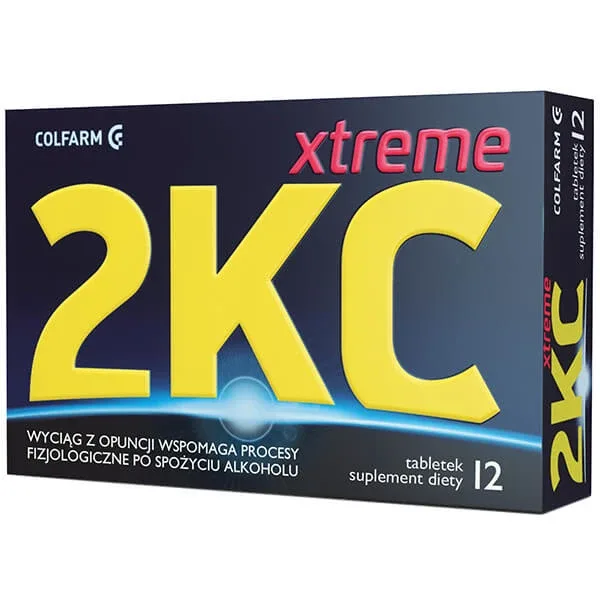 2 KC Xtreme, 12 comprimate Colfarm — preț și oferte