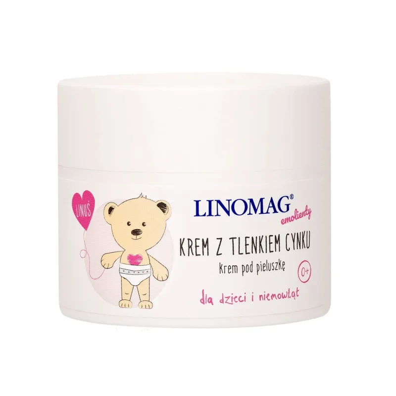Linomag Emolients, cremă cu oxid de zinc pentru bebeluși și copii din prima zi de viață, 50 ml — preț și oferte
