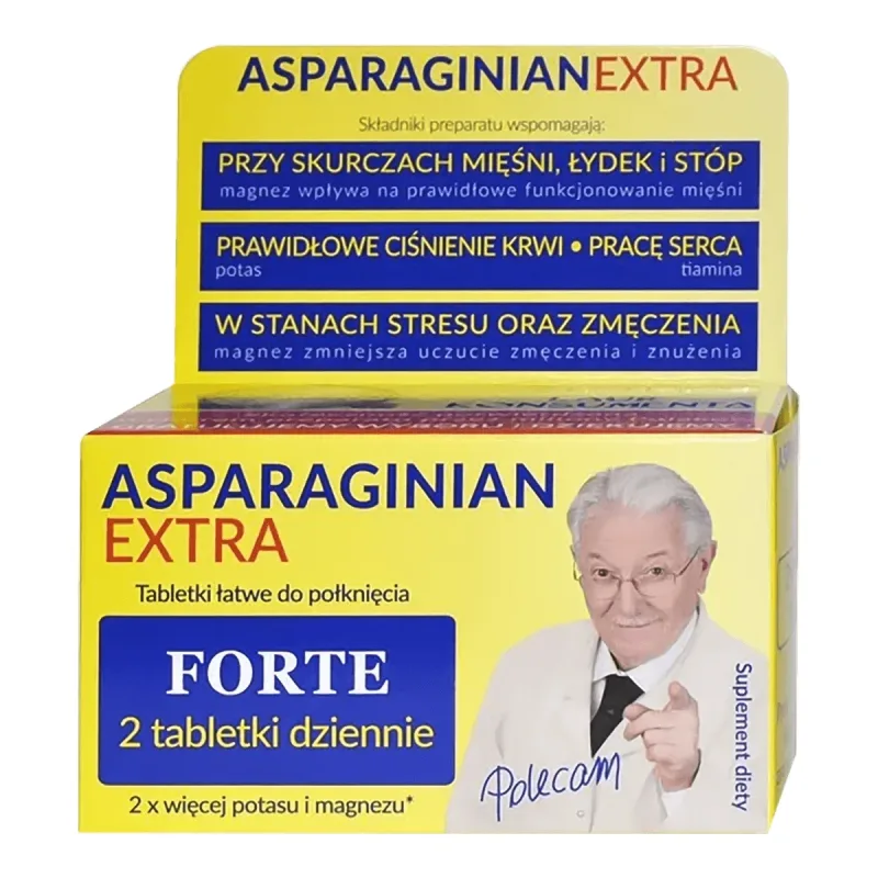 Asparaginian Extra Forte, 50 comprimate — preț și oferte