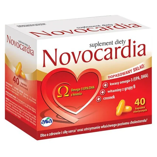 Novocardia, 40 capsule Asa — preț și oferte