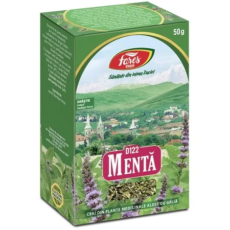 Ceai de Menta, D122, 50 g, Fares — preț și oferte